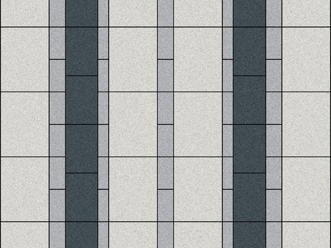  花岗岩广场砖 灰色错缝砖 景观铺装 