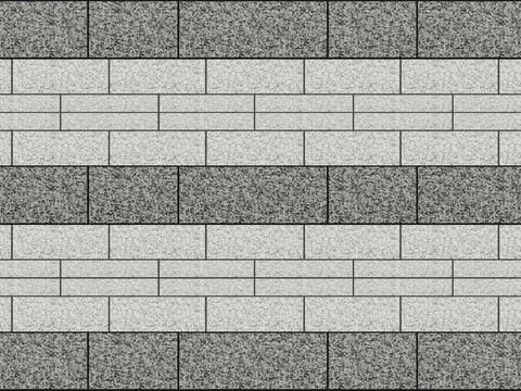  花岗岩广场砖 错缝砖 景观铺装 