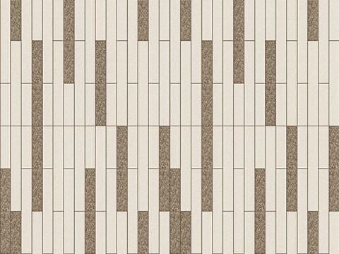  室外跳色错缝铺装广场砖 