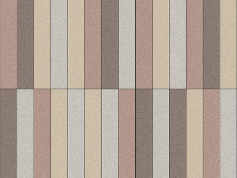  室外彩色景观铺装 跳色商业铺装 