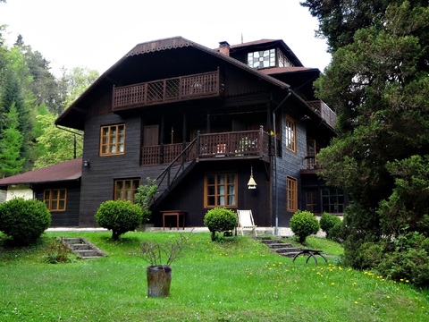  欧洲乡村风景 欧洲建筑别墅图 