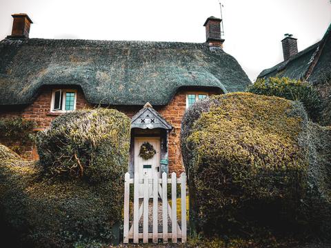  欧洲乡村风景 欧洲建筑别墅图 