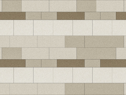  欧式地面石材铺装 景观跳色拼缝铺装 