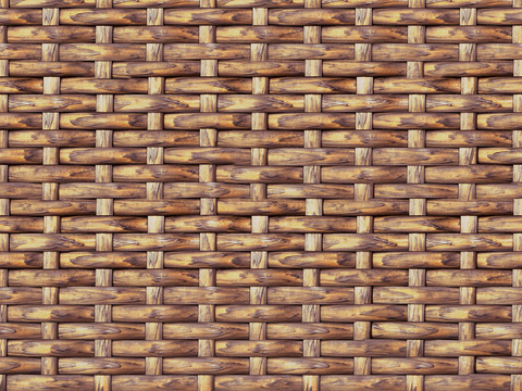  无缝藤编竹编藤条编织 