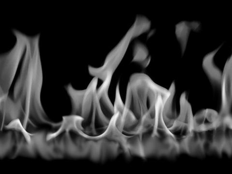  现代壁炉火焰贴图 