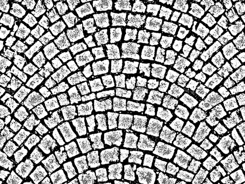  无缝灰色方形拼花地砖人行道路地面街道广场铺贴 