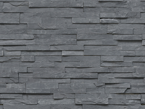  深色文化石贴图 