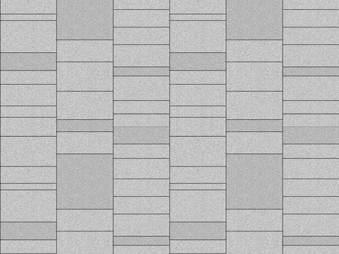  现代景观铺装 室外跳色错缝铺装 