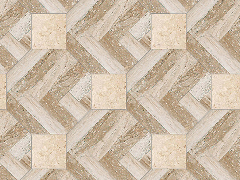  无缝现代大理石石材几何拼接拼花图案瓷砖地砖墙砖 