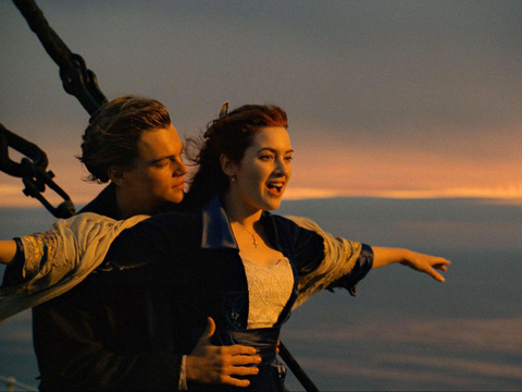  电影电视屏壁纸泰坦尼克号幕贴图 