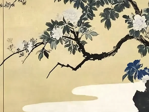  新中式水墨风壁纸壁画 