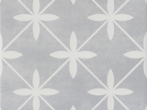  灰色现代花砖贴图 