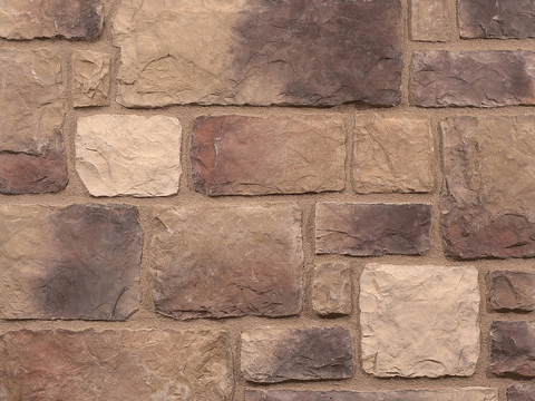  灰色岩石墙面文化石贴图 