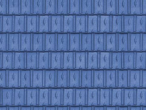  无缝别墅建筑屋顶陶土陶瓷瓦片 