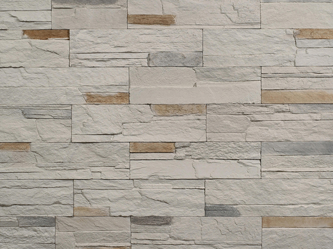  灰色岩石墙面文化石贴图 