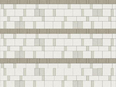  现代跳色室外错缝铺装 景观铺装铺地 