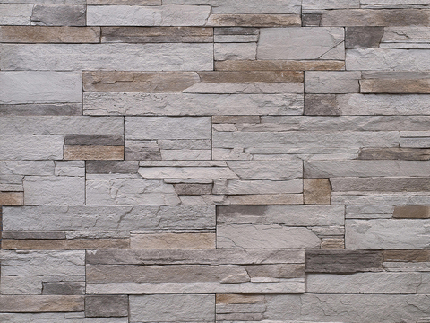  灰色岩石墙面贴图 