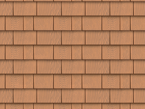  无缝黄色做旧别墅建筑屋顶防腐木瓦片 