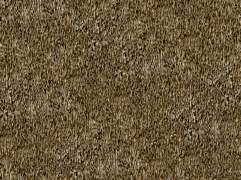  无缝干枯干草稻草茅草屋顶墙面 