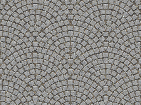  无缝灰色方形拼花地砖人行道路地面街道广场铺贴 