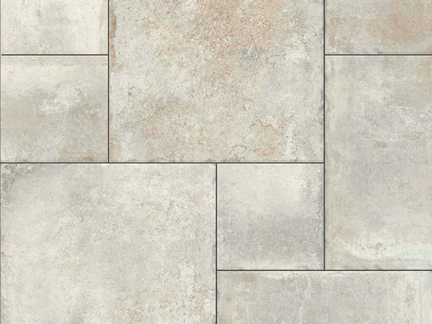  灰色花岗岩拼花石材贴图 