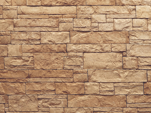  灰色岩石墙砖贴图 