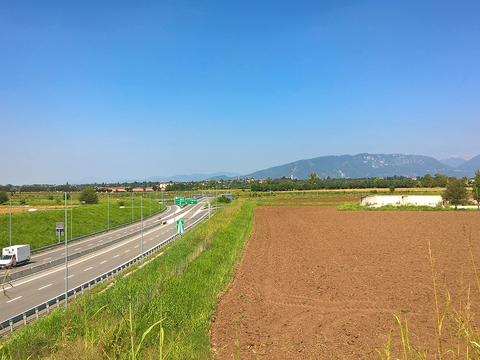  公路道路景观风景 