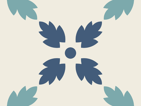  白色现代简约水磨石花砖贴图 