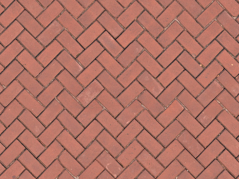  室外人字透水砖 人行道砖 