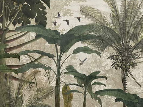  中式装饰画挂画贴图 