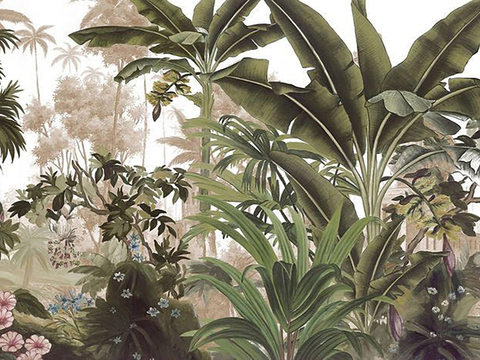  中式装饰画挂画贴图 