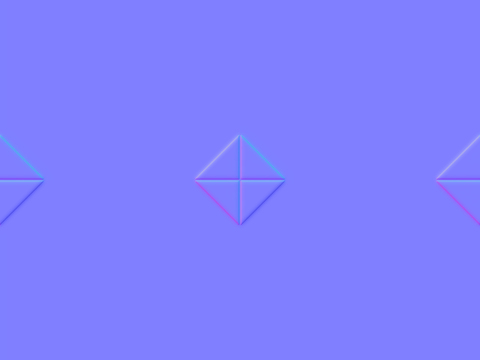  花砖瓷砖法线凹凸 