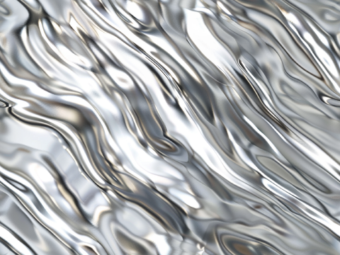  现代水波纹金属 