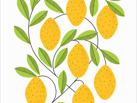  植物装饰画 装饰画 植物画 卡通画 