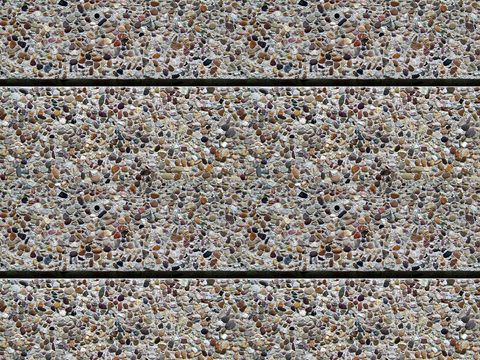  水洗砾石 室外地砖 鹅卵石铺装 