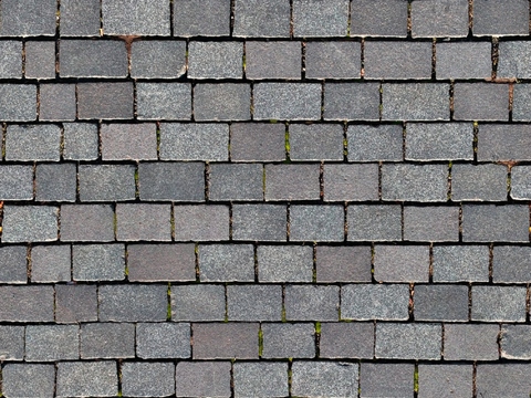  中式青石板地面 室外地砖 水泥砖块 