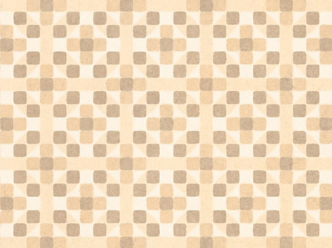  米色现代简约花砖贴图 