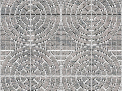  无缝户外砖人行道路地面广场砖 