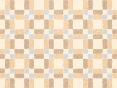  米色现代简约花砖贴图 