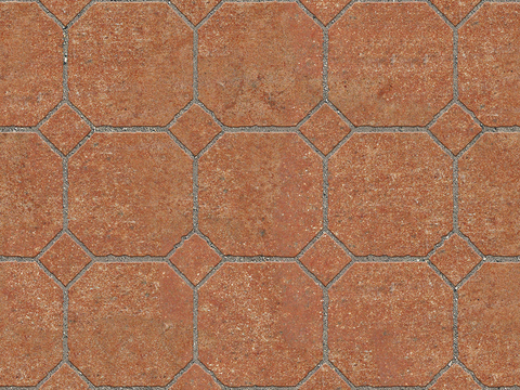  无缝户外砖人行道路地面广场砖 