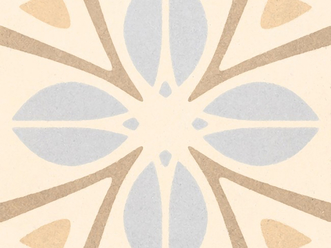  米色现代简约花砖贴图 