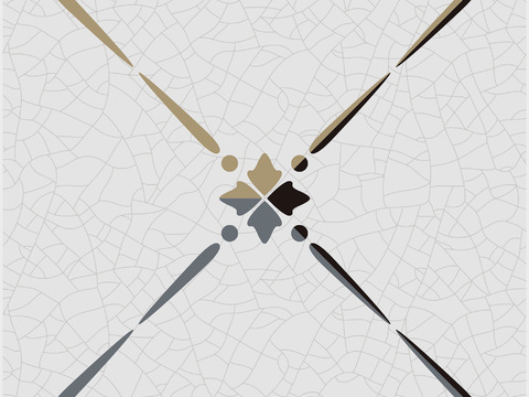  中古奶油瓷砖_格子瓷砖贴图 (2) 