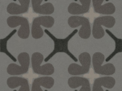  黑色现代简约花砖贴图 