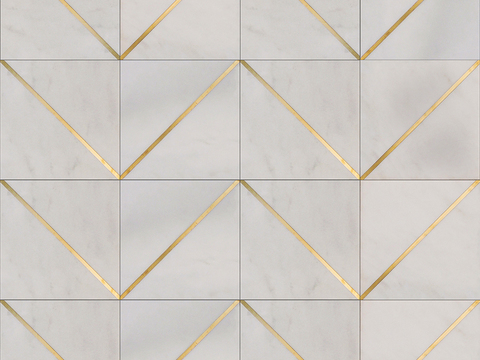  无缝现代大理石石材几何拼接拼花图案瓷砖地砖墙砖 