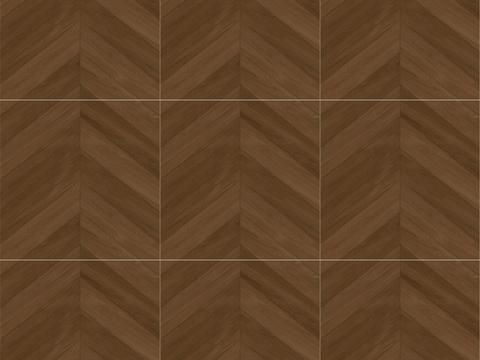  原木风鱼骨纹木纹砖贴图 