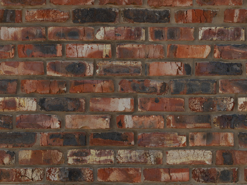 红砖墙 室外红砖 破旧红砖 