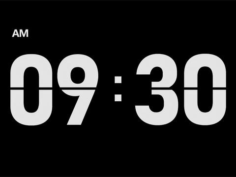  电视机时间贴图 