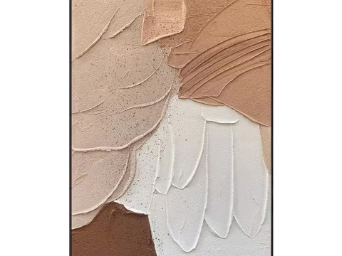  诧寂风现代肌理装饰画贴图 