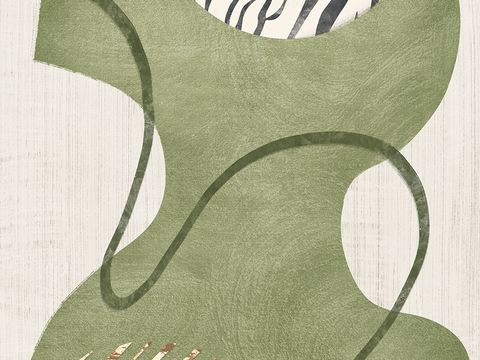  诧寂风现代装饰画贴图 