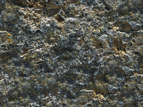  无缝黑灰色文化石墙岩石材墙面 